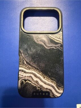 BURGA iphone 17 PRO - Black & Gold Marble